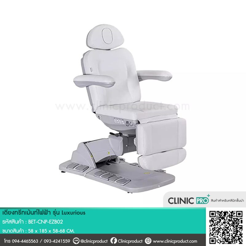 เตียงทรีทเม้นท์ไฟฟ้า (Electric Treatment Bed Model Luxurious)