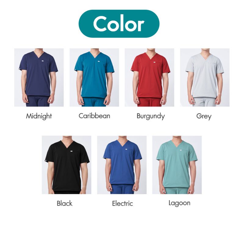 เสื้อสครับชาย แบบ Osler รุ่น Graphene - Image 2